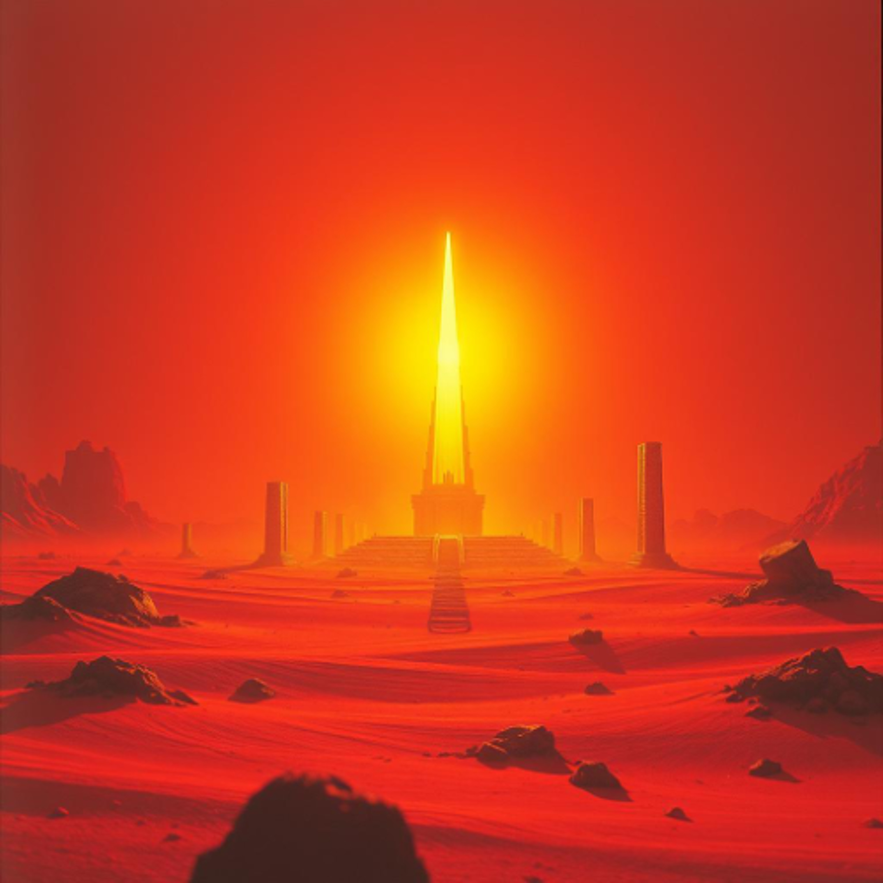 Golden Echoes on Mars