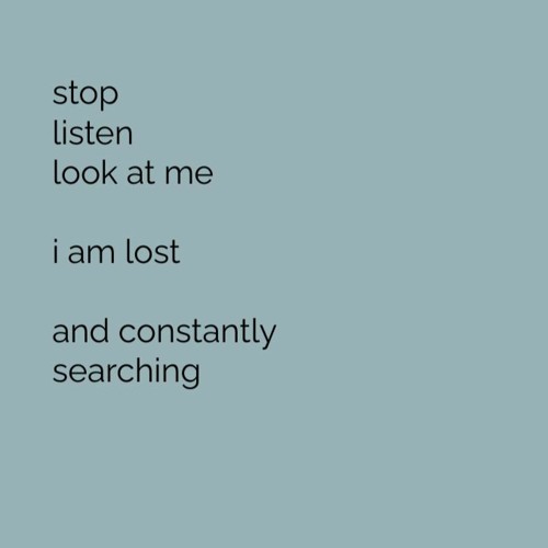 constantly searching