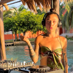 Sunset live at Bacalar, Quintana Roo. Mexico