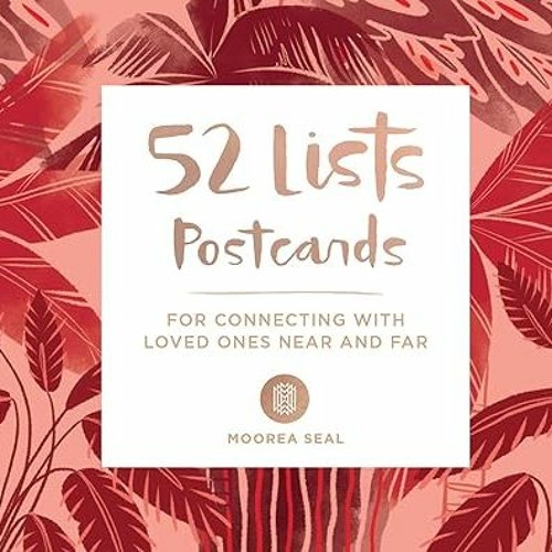 [NEW PDF DOWNLOAD] 52 Lists Postcards (52 unique postcards, 26 different backgrounds, 13 differ