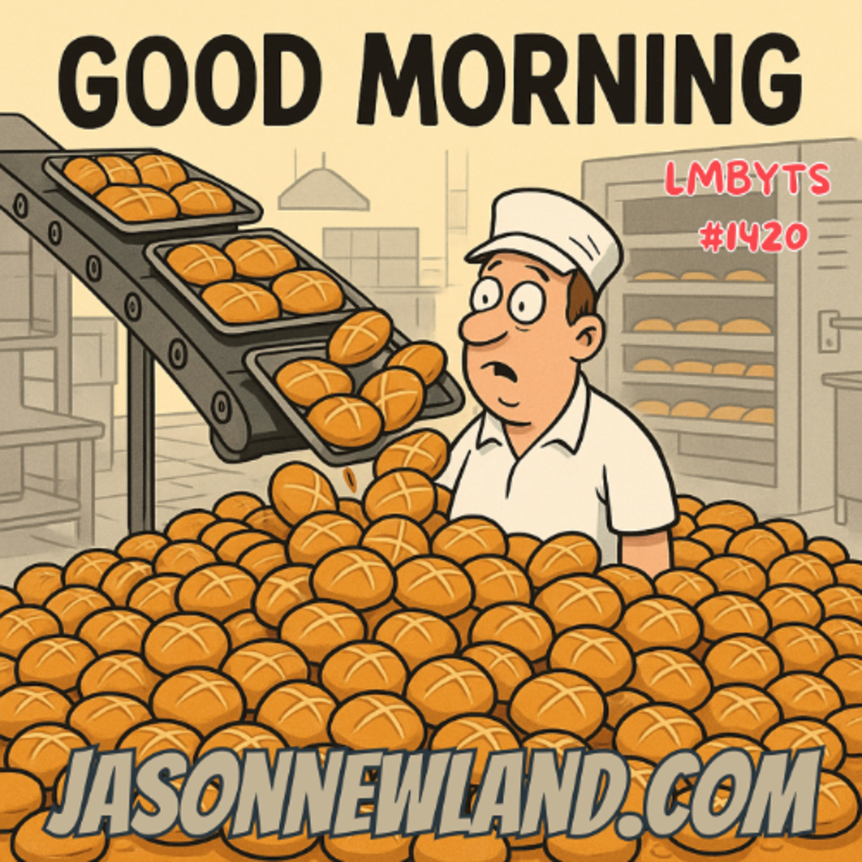 (music) (5 hours) Good Morning | LMBYTS #1420 | Jason Newland | 23rd August 2025