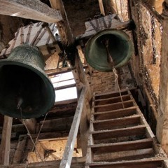 Bell Ringer's Way To The Bell Tower