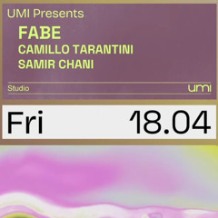 Camillo Tarantini  Live at UMI Bruxelles — 18 April  Recorded Podcast Captured in the club’s shadows