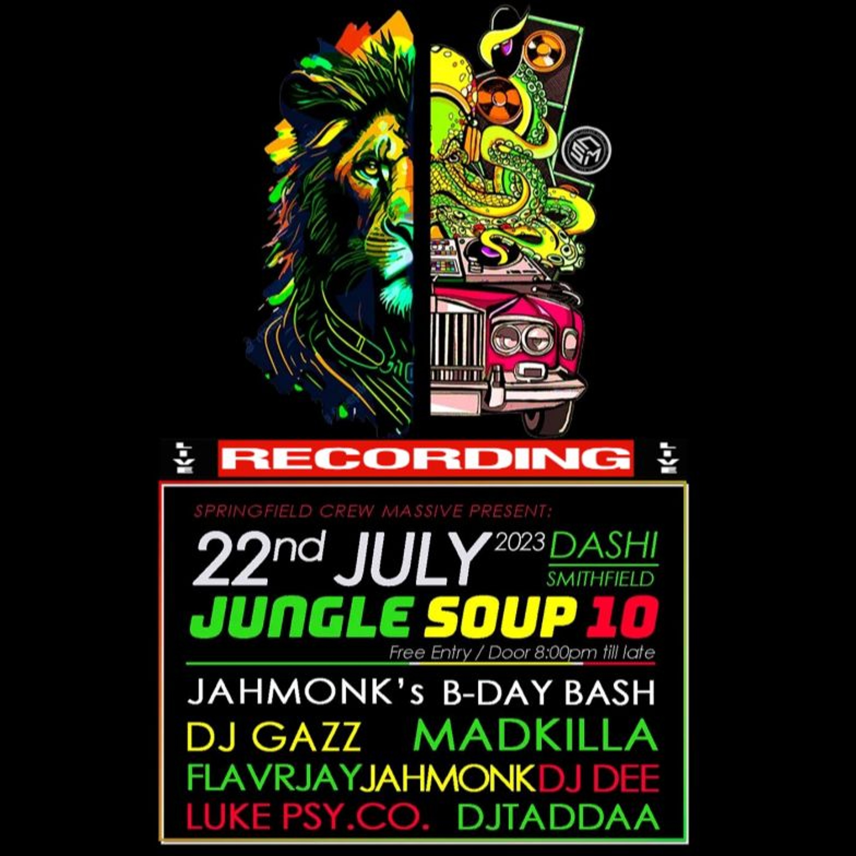 FLavRjay Live recording... Jungle Soup 10 @ Dashi Dublin 7 episode artwork