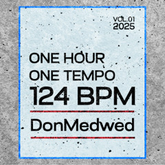 124 BPM Non-Stop Workout Mix | One Hour, One Tempo | VOL.01.2025