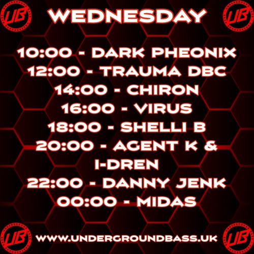 The Codename: RCRDS Show on Underground Bass hosted by Chiron 28/8/24