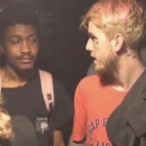 white tee lil peep lil tracy