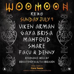 FACU & DENNY AT WOOMOON IBIZA 09.07.23
