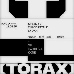 Speedy J @ Torax Barcelona 11-05-2025