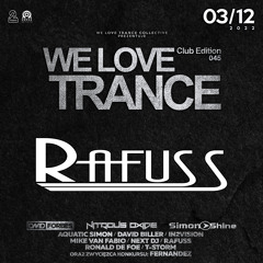 Rafuss - LIVE @ We Love Trance CE 045 (3-12-2022 - 2 Progi - Poznan)