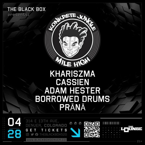 Live from The Black Box for the Konkrete Jungle takeover on April 28th 2023