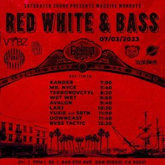 Xandiego - Red White And Bass Live Set @ VYBZ - 7/3/23