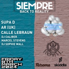 SIEMPRE - Back To Reality - Manchester 08.03.2024
