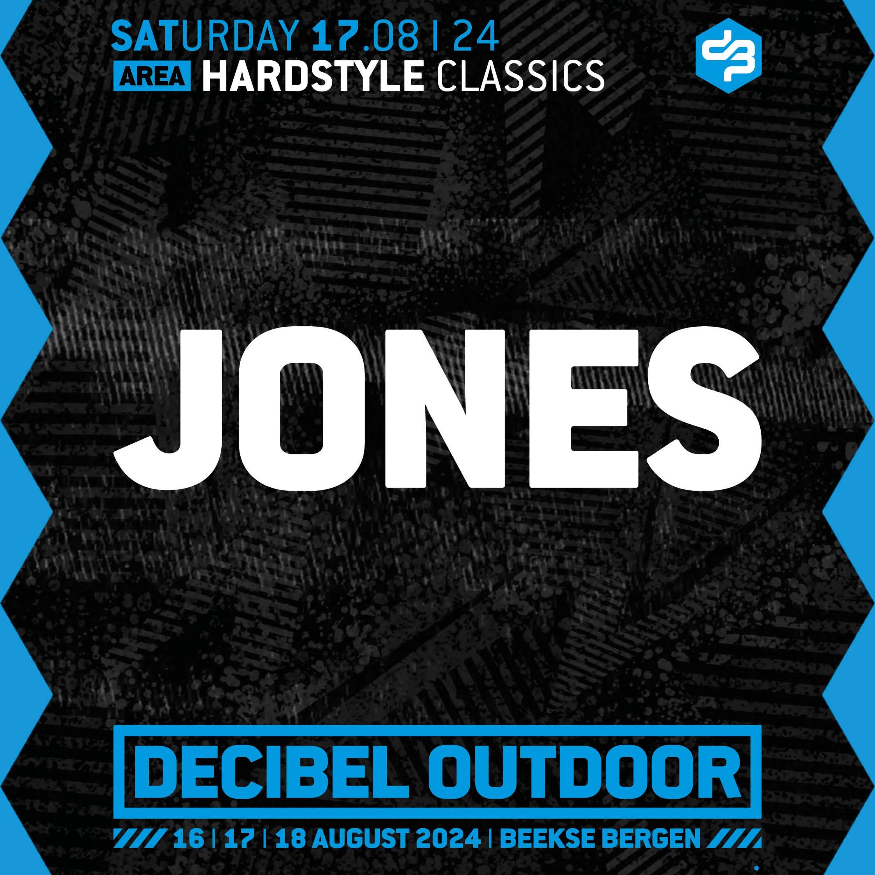 Jones | Decibel outdoor 2024 | Hardstyle Classics | Saturday episode artwork