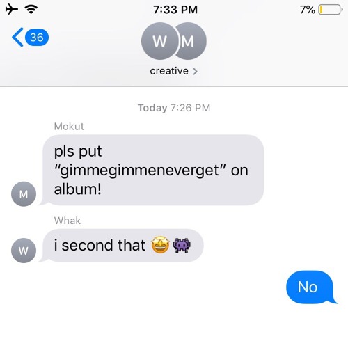 Gimmiegimmienevergets