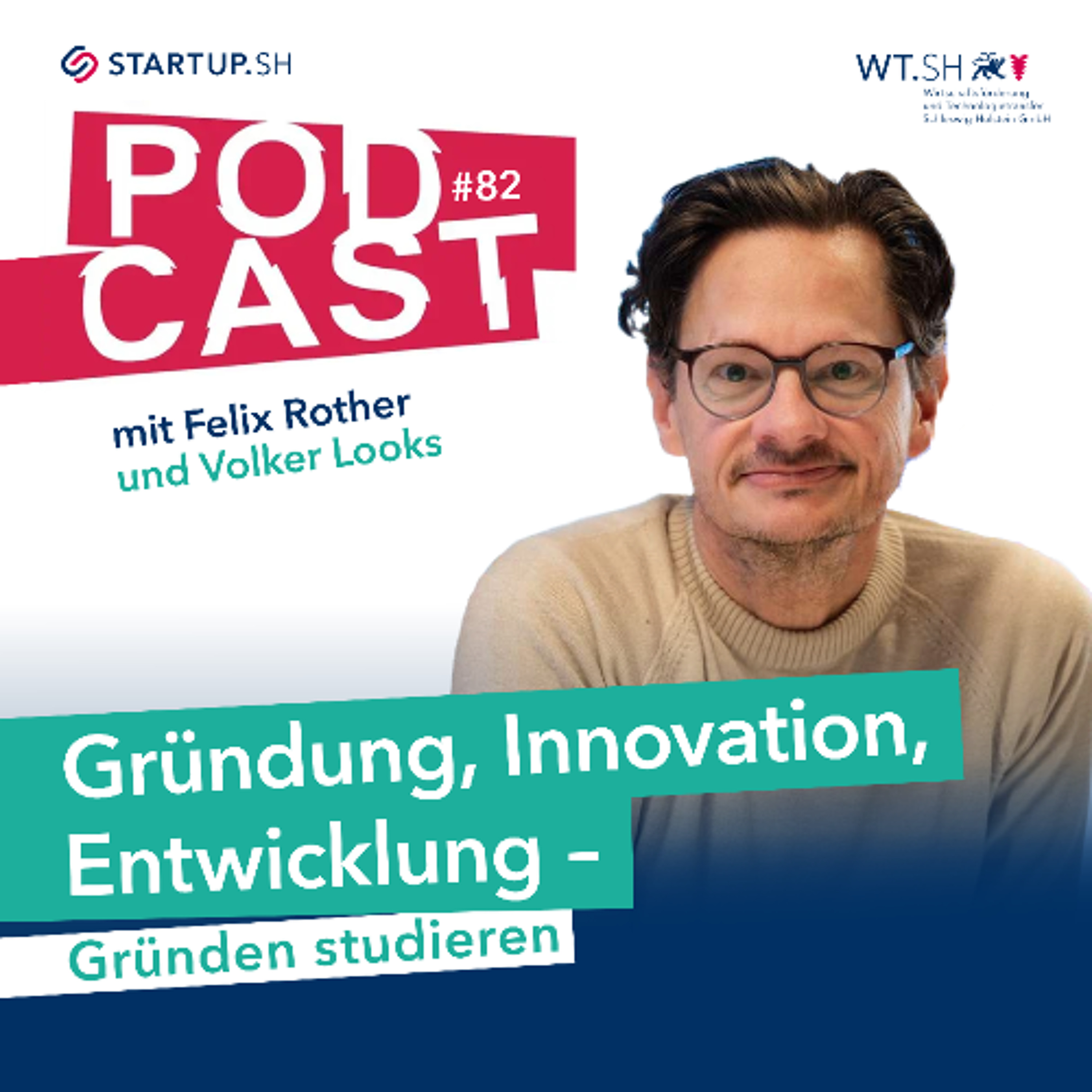 #82 Gründung, Innovation, Entwicklung - Gründen studieren / Volker Looks episode artwork