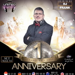 DJ Frank for United Through Music "Anniversary Edition" 2-May 2021