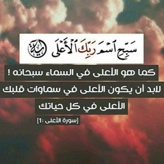 جزء عم - سورة الاعلى -  القارئ اسلام صبحي