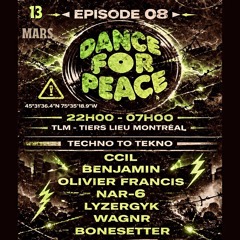 DJ Set - Acid Mental Tribe - Dance For Peace EP08 - Mars 2026 - @UnTiersLieuMTL