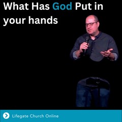 21st April 2024 - David Thomas - What Has God Put in Your Hands