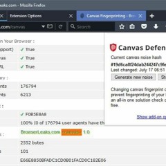 Block Canvas Fingerprinting In Chrome With Canvas Defender