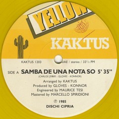 Yellow Kaktus - Samba De Una Nota So (Bartosz Smolarek Edit)