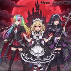 ☆Neon Pawprints☆ Crimson Noctrune
