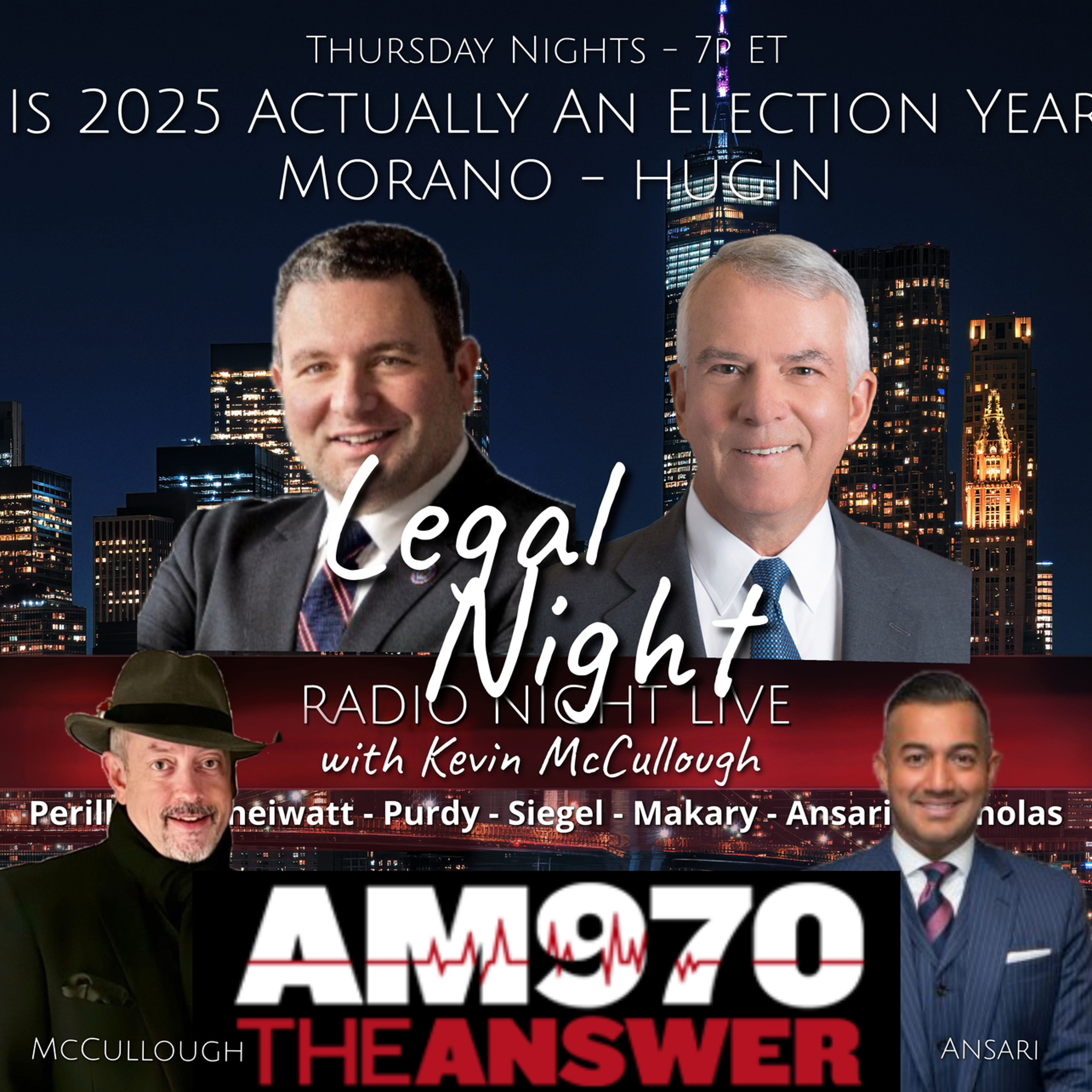 20250313- RNL - Decision 2025 Updates with Frank Morano and Bob Hugin
