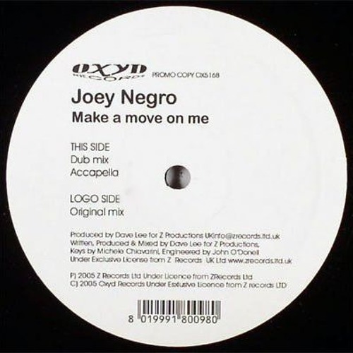 Joey Negro - Make A Move On Me (Sammy Porter Remix)