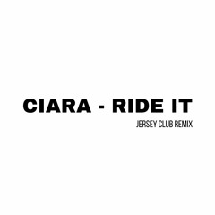 Ciara Ride It Jersey Club Remix (LIVE)
