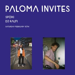 2024 -02-10 Live At Paloma Invites ( Spöki, DJ Ralfi)