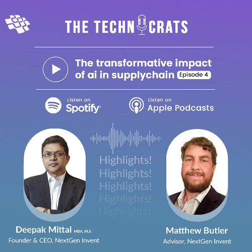 Episode 4 | The Transformative Impact of AI in Supply Chain | The Technocrats