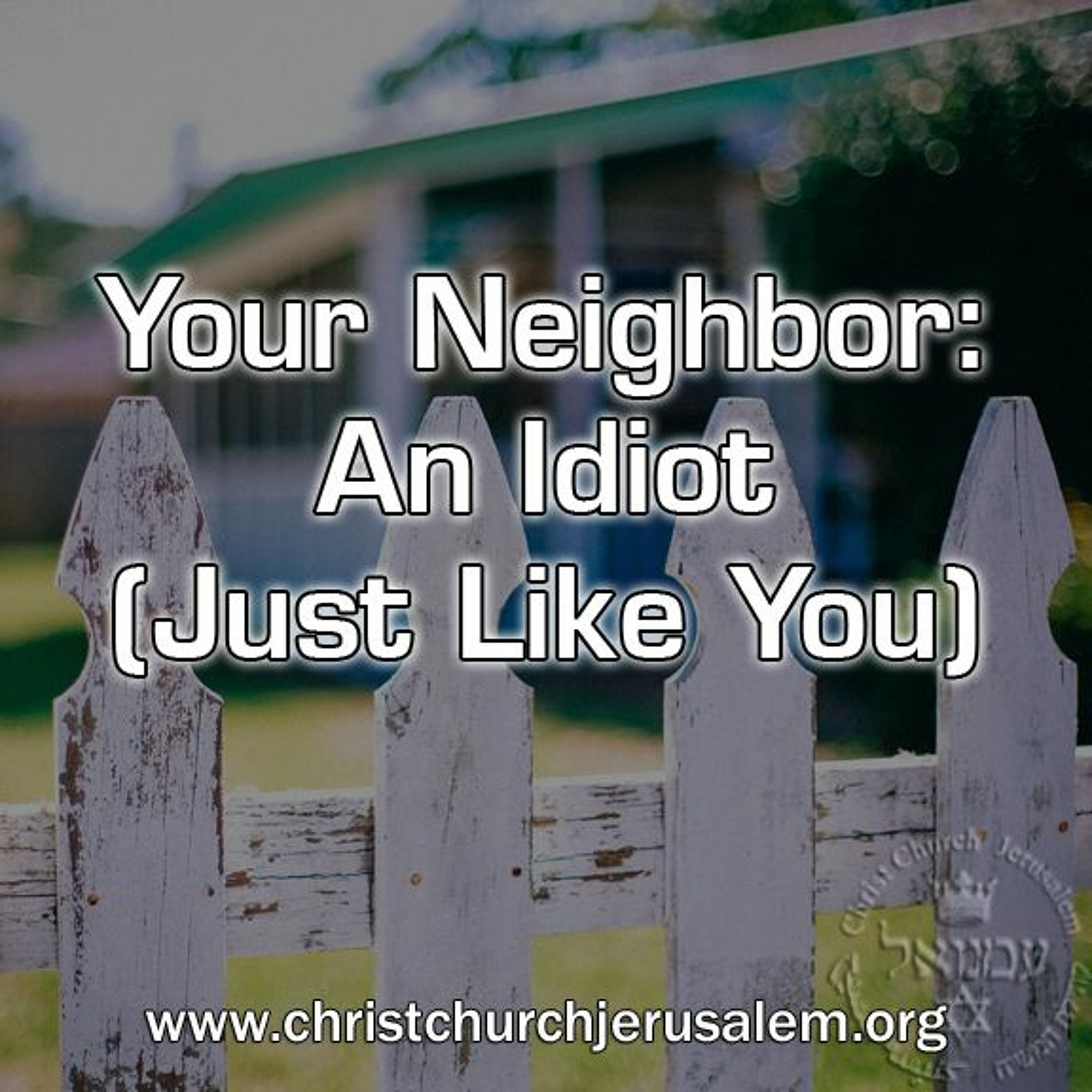 Your Neighbor: An Idiot (Just Like You) episode artwork