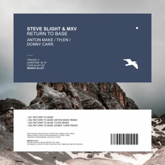 PREMIERE: Steve Slight & MXV - Return To Base (Th;en Remix) [Mango Alley]