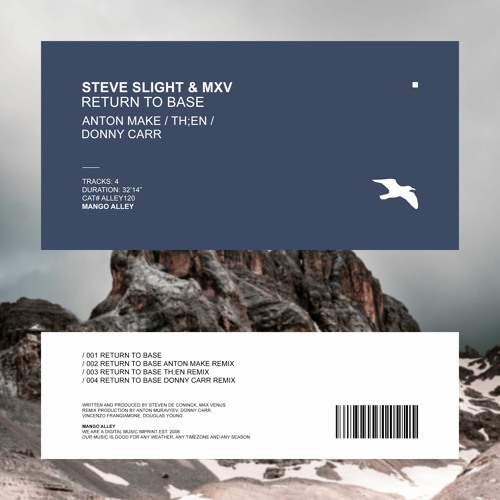 PREMIERE: Steve Slight & MXV - Return To Base (Th;en Remix) [Mango Alley]