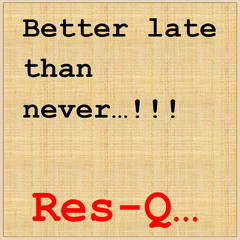 When I was just Thirteen : RES-Q