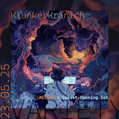 Actias – Live @ Klunkerkranich (Sunset Opening Set, 23.05.2025)