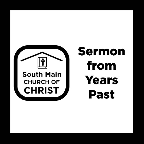 Sermon from Years Past: Roger Massey: The World's View of Morality