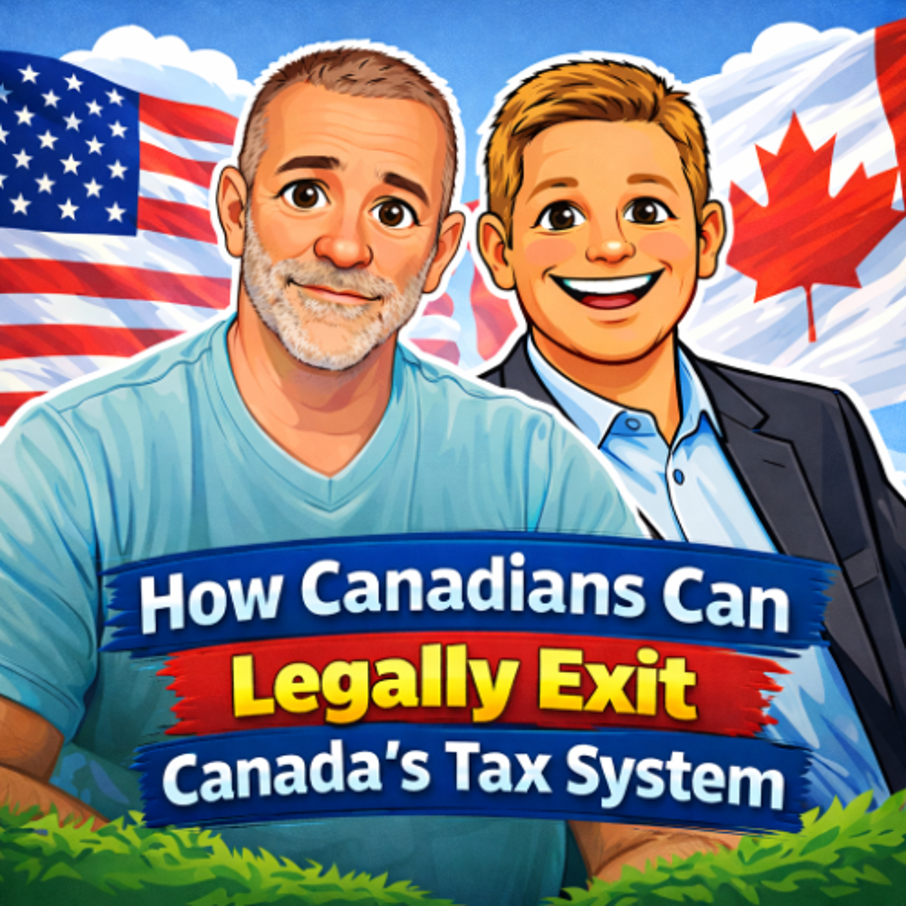 EP410 How Canadians Can Legally Exit Canada’s Tax System with Bobby Casey