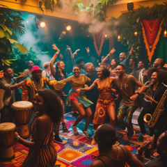 French-Afro Mix party-1