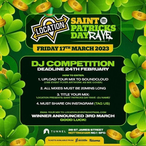 LOCATION PRESENTS: SAINT PATRICKS DAY RAVE - AJ GONIS (WINNING ENTRY)