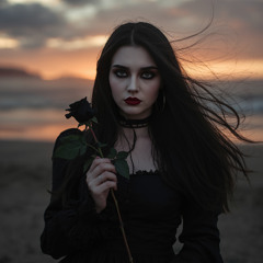 Black Rose in Her Hand
