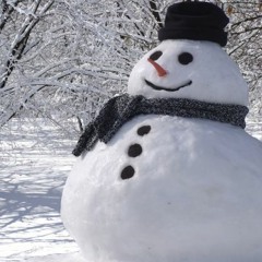 happy snowman