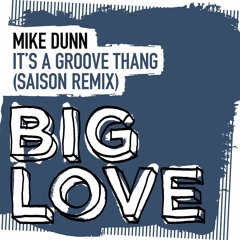 Mike Dunn 'It's A Groove Thang (Saison Remix)' - Out 22.07
