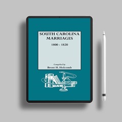 South Carolina Marriages, 1800-1820. Download Now [PDF]