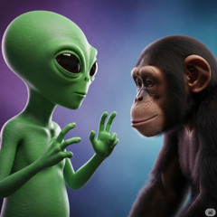 Alien Vs Chimpanzee (Part 1)