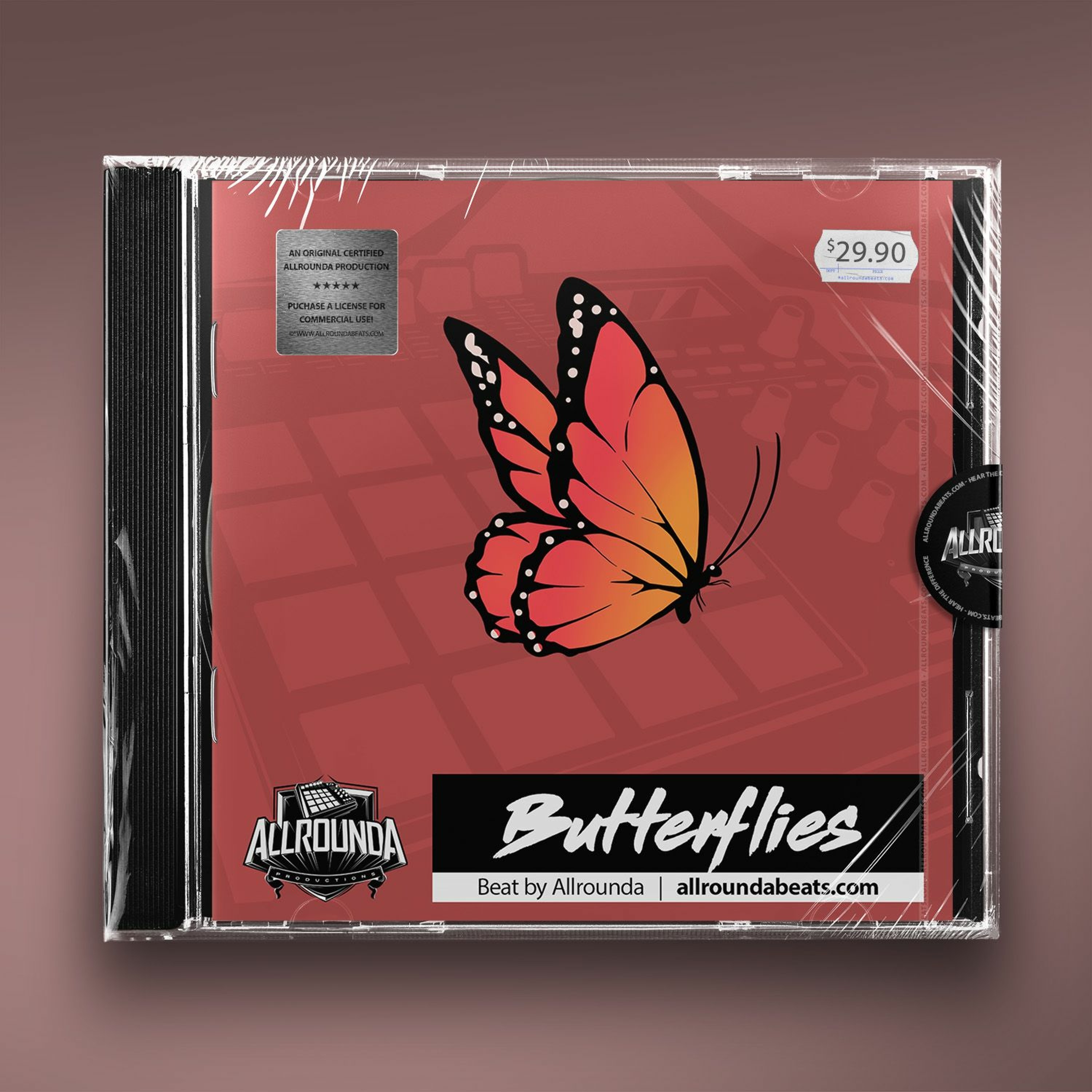 "Butterflies" ~ Uplifting Guitar Beat Instrumental episode artwork