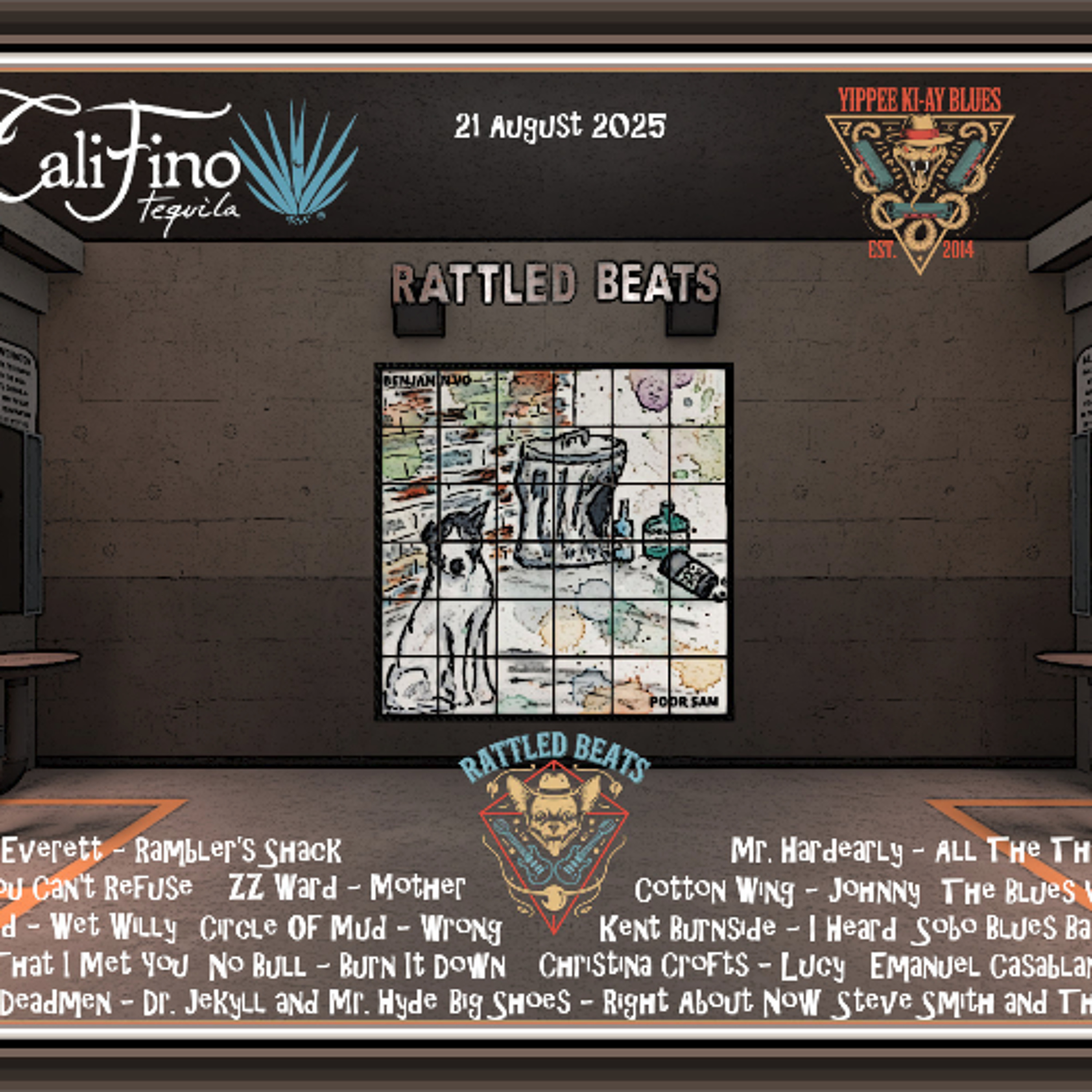 Rattled Beats 08-21-25 episode artwork