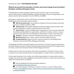 DAHA Launch 2025 - Media Release - Audio - Produced Via Elevenlabs & Soundcloud