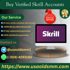Buy a Verified Skrill Account: Unlock Fast, Secure, and Global Payment Solutions